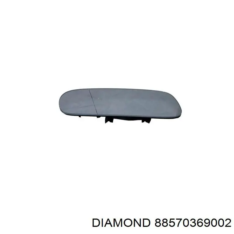 Дзеркальний елемент лівого дзеркала заднього виду Diamond/DPA 88570369002 ціна, від 5.95 USD