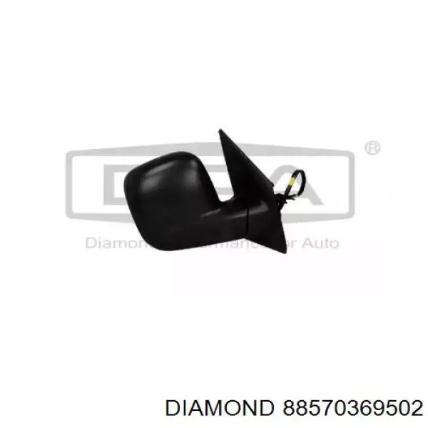 Праве бічне дзеркало Diamond/DPA 88570369502 ціна, від 60.48 USD