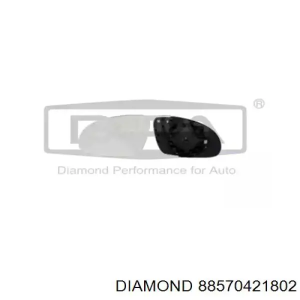 88570421802 Diamond/DPA Дзеркальний елемент правий