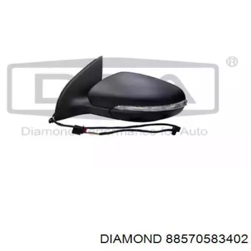 Купити 88570583402 Diamond/DPA Бічне дзеркало заднього виду ліве