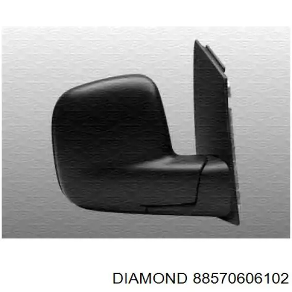 Накладка правого дзеркала заднього виду Diamond/DPA 88570606102 ціна, від 9.81 USD