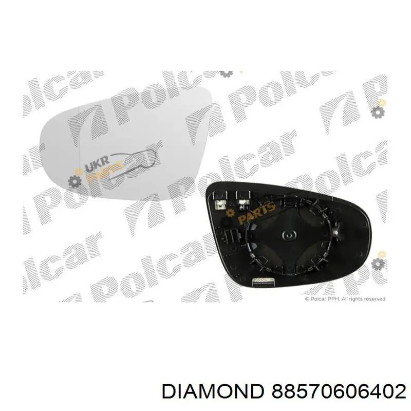 88570606402 Diamond/DPA Дзеркальний елемент правий