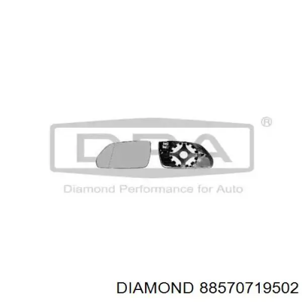 88570719502 Diamond/DPA Дзеркальний елемент лівий