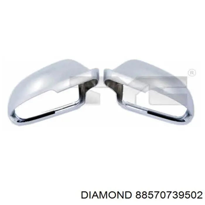 Накладка дзеркала заднього виду, ліва 88570739502 Diamond/DPA