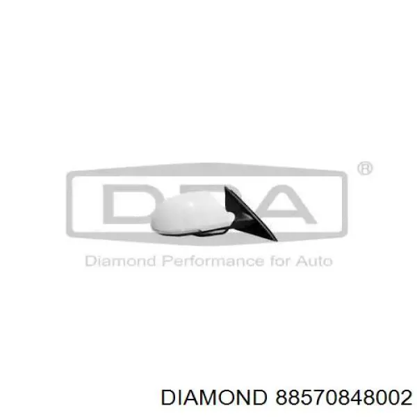 88570848002 Diamond/DPA Праве дзеркало заднього виду