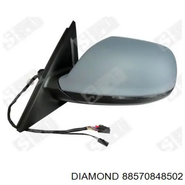 Ліве бічне дзеркало Diamond/DPA 88570848502 ціна, від 116.90 USD
