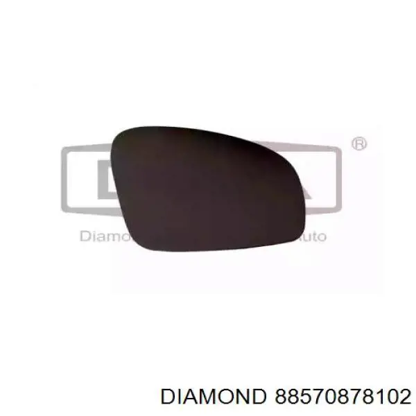 Купити 88570878102 Diamond/DPA Скло дзеркала заднього виду, правого