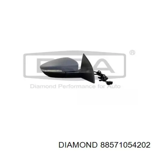 Корпус дзеркала заднього виду, правий Diamond/DPA 88571054202 ціна, від 98.34 USD