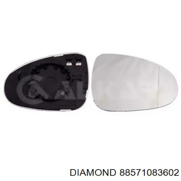 Купити 88571083602 Diamond/DPA Дзеркальний елемент правого дзеркала заднього виду