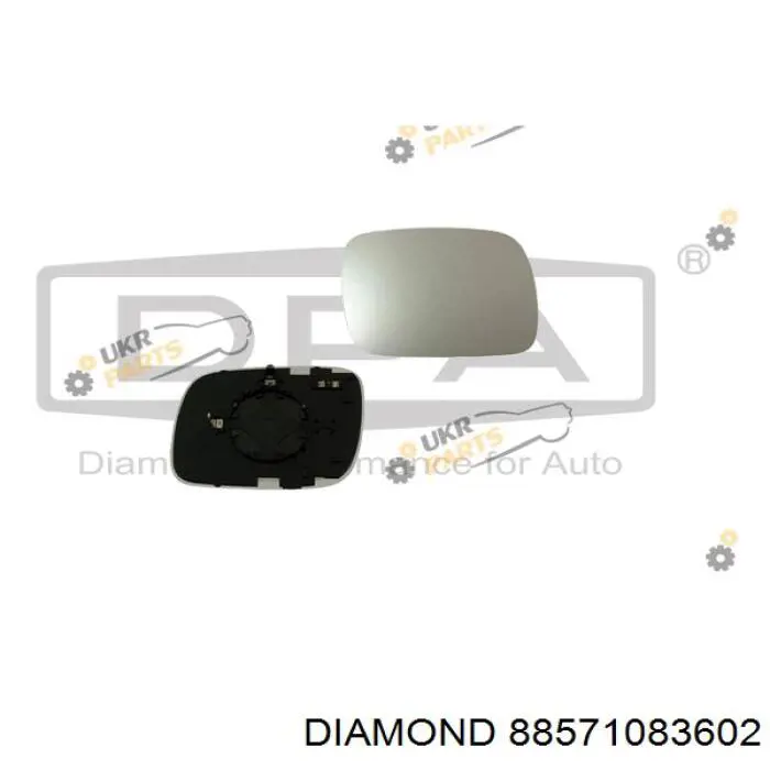 88571083602 Diamond/DPA Дзеркальний елемент правий