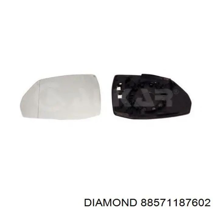 Накладка дзеркала заднього виду, ліва 88571187602 Diamond/DPA