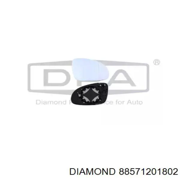 88571201802 Diamond/DPA Дзеркальний елемент лівий