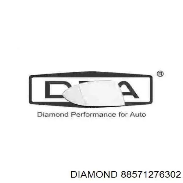Дзеркальний елемент лівого дзеркала заднього виду Diamond/DPA 88571276302 ціна, від 9.57 USD