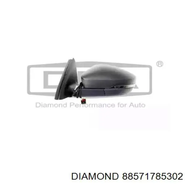 88571785302 Diamond/DPA Корпус дзеркала заднього виду, лівого