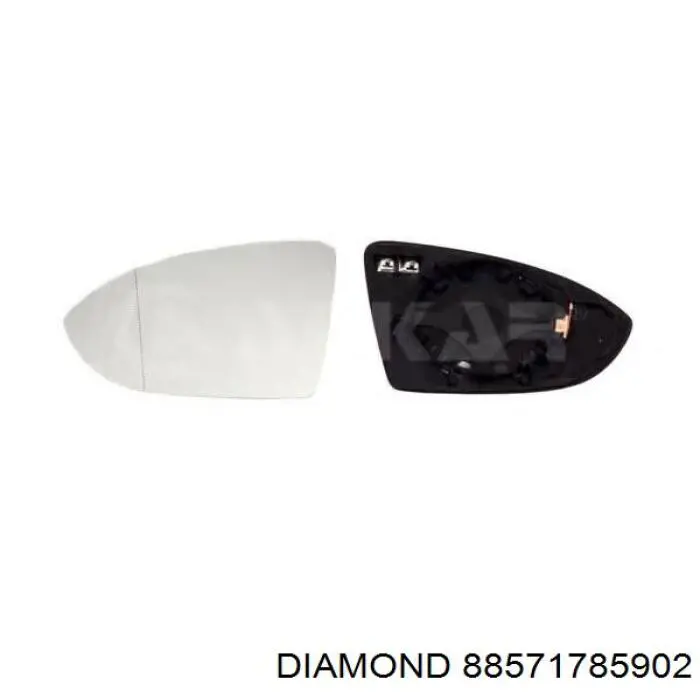 Накладка правого дзеркала заднього виду Diamond/DPA 88571785902 ціна, від 9.51 USD