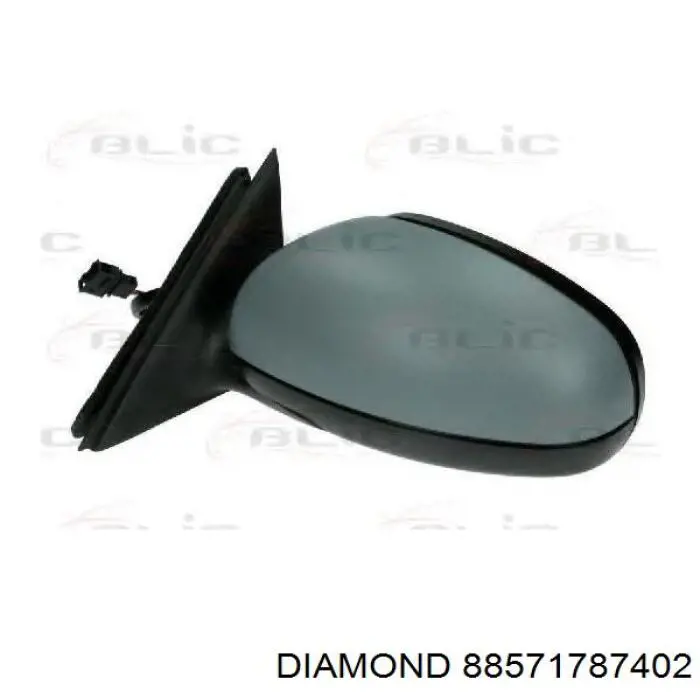 Купити 88571787402 Diamond/DPA Бічне дзеркало заднього виду ліве