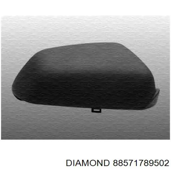 Дзеркальний елемент дзеркала заднього виду, правого 88571789502 Diamond/DPA