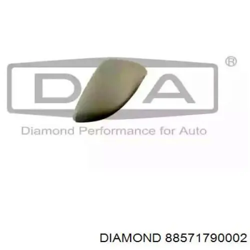 Купити 88571790002 Diamond/DPA Накладка/кришка дзеркала заднього виду, ліва