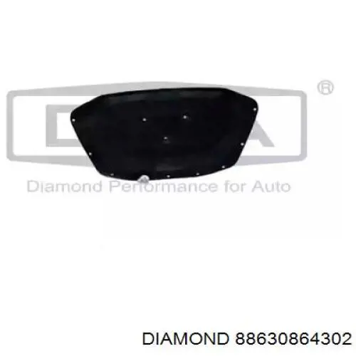 88630864302 Diamond/DPA Утеплювач капота