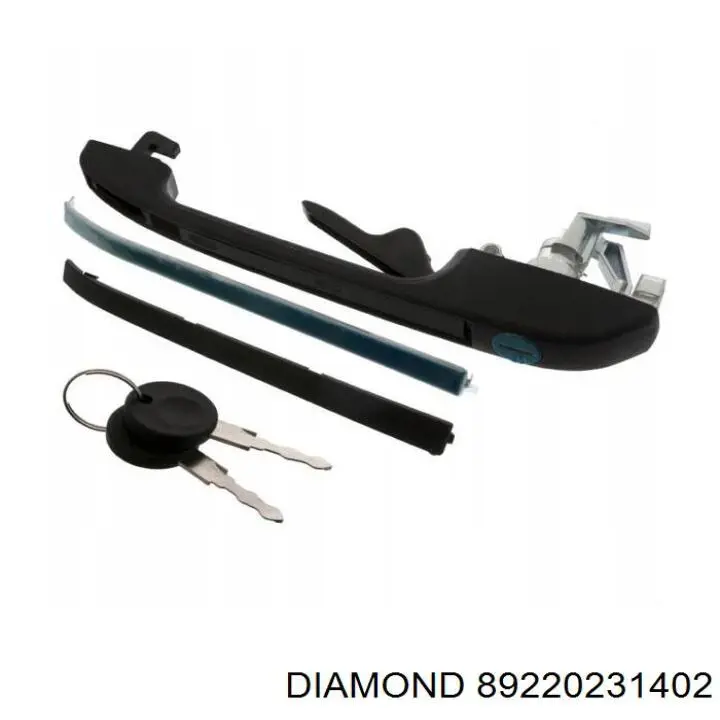 Повторювач повороту на крилі Diamond/DPA 89220231402 ціна, від 3.59 USD