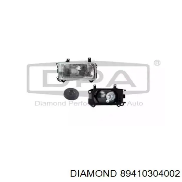 Купити 89410304002 Diamond/DPA Права блок фара