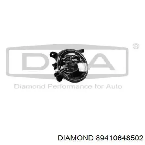 89410648502 Diamond/DPA Фара протитуманна, права