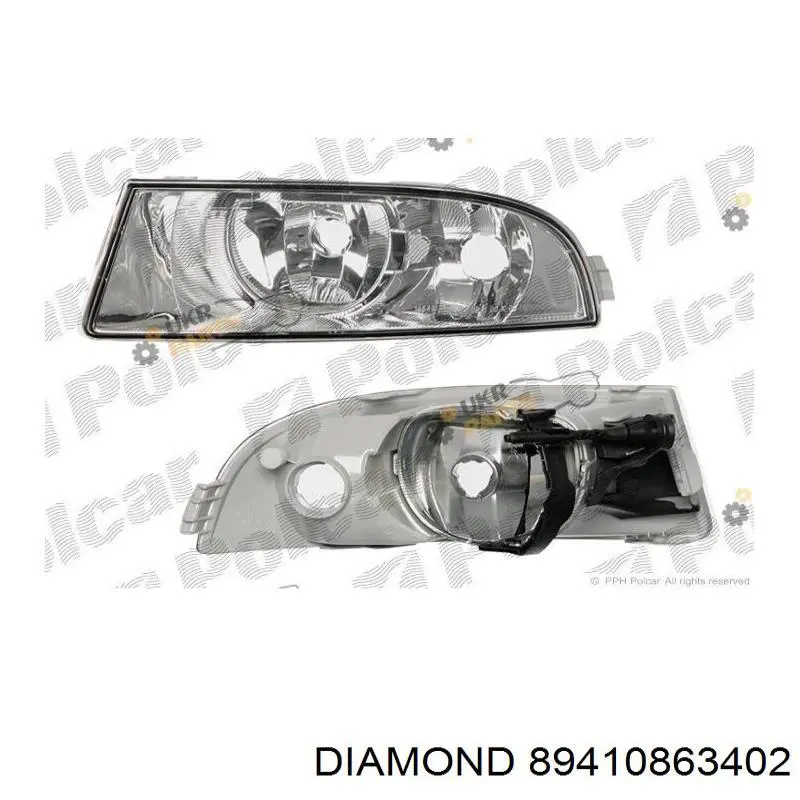 Туманка ліва Diamond/DPA 89410863402 ціна, від 19.93 USD