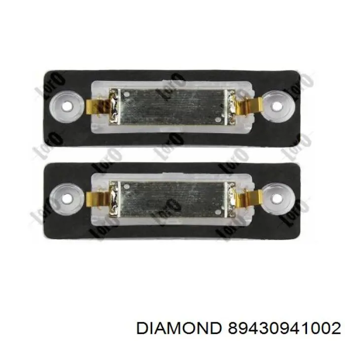 Ліхтар підсвічування заднього номерного знака Diamond/DPA 89430941002 ціна, від 4.46 USD