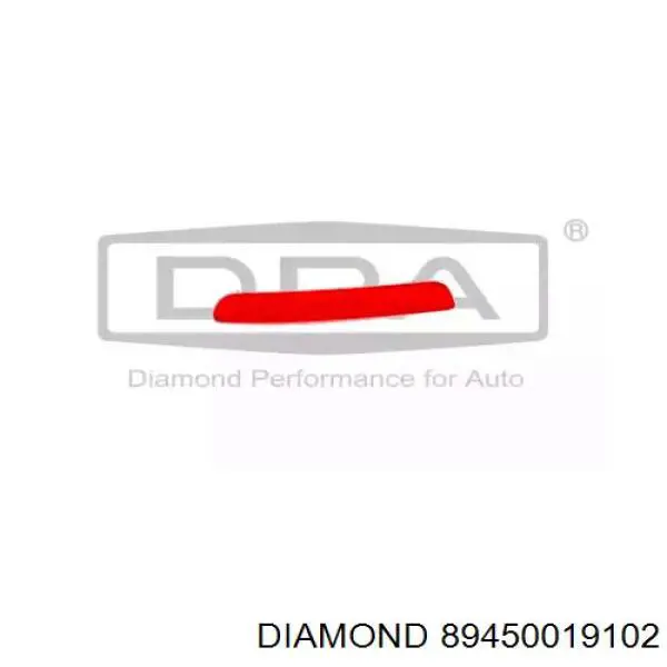 Купити 89450019102 Diamond/DPA Правий катафот бампера