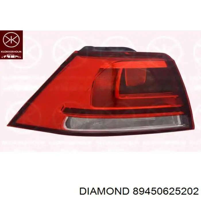 89450625202 Diamond/DPA Ліхтар задній правий