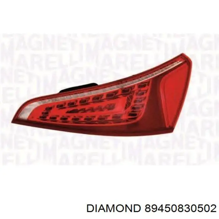 Ліхтар заднього бампера, правий Diamond/DPA 89450830502 ціна, від 38.44 USD