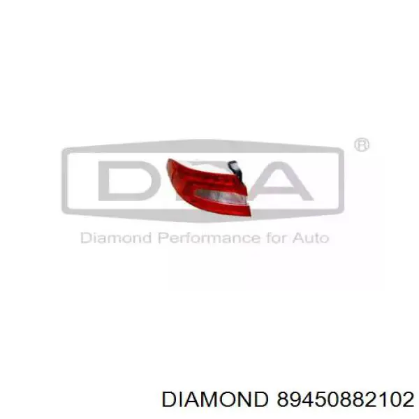 Задня ліва зовнішня фара Diamond/DPA 89450882102 ціна, від 72.26 USD