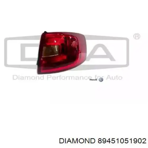 Ліхтар задній правий, зовнішній Diamond/DPA 89451051902 ціна, від 35.75 USD