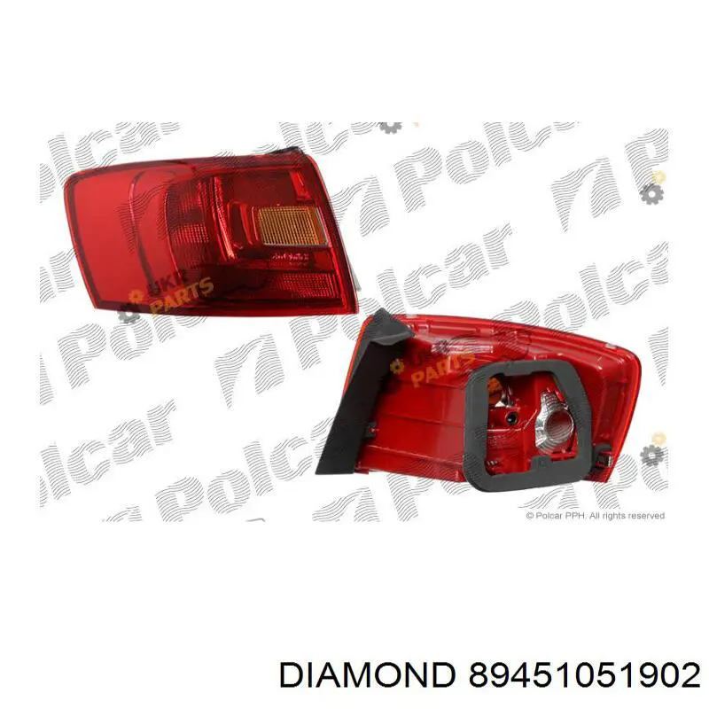 Купити 89451051902 Diamond/DPA Стоп задній
