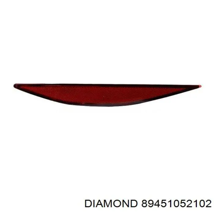 89451052102 Diamond/DPA Правий катафот бампера