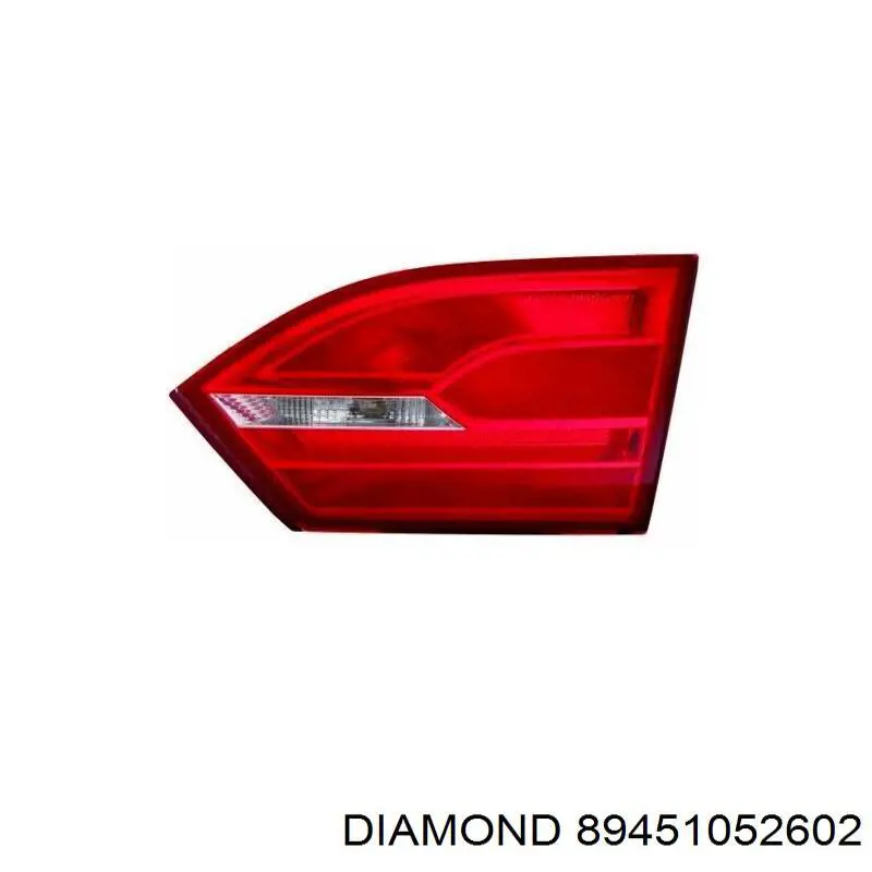 89451052602 Diamond/DPA Ліхтар задній правий, внутрішній