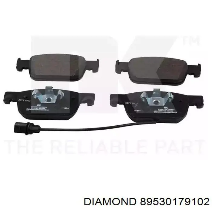 Вказівник повороту правий 89530179102 Diamond/DPA