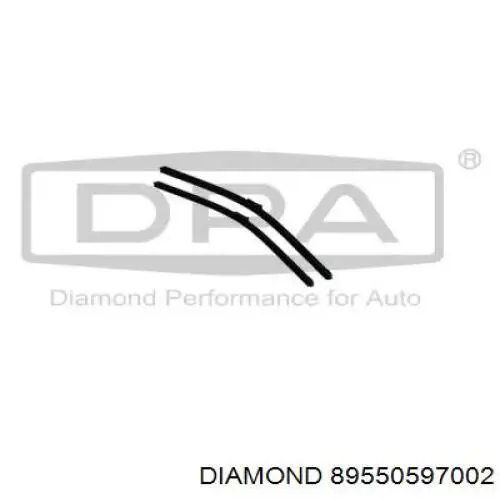 89550597002 Diamond/DPA Склоочисники лобового скла