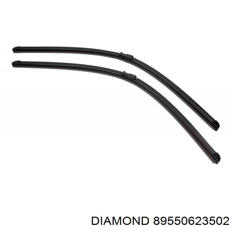 Купити 89550623502 Diamond/DPA Щітка-двірник лобового скла, водійська