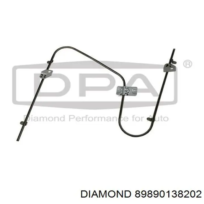 Механізм склопідіймача дверей передніх, правих Diamond/DPA 89890138202 ціна, від 10.73 USD