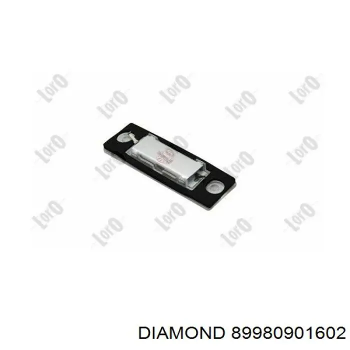 89980901602 Diamond/DPA ліхтар підсвічування заднього номерного знака