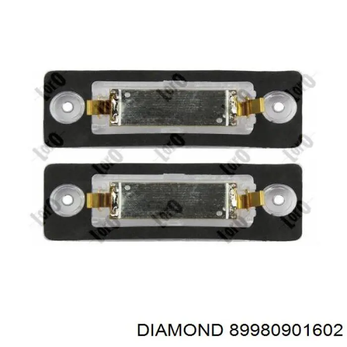 Ліхтар підсвічування заднього номерного знака Diamond/DPA 89980901602 ціна, від 4.11 USD