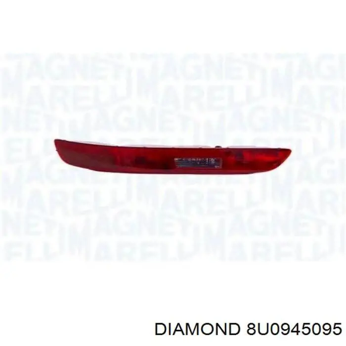 Ліхтар заднього бампера, лівий ZAD191155L Signeda