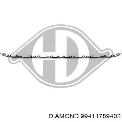 Купити 99411789402 Diamond/DPA Вія (накладка) правої фари