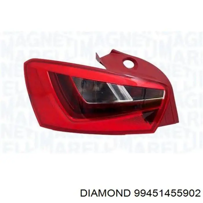 Ліхтар задній лівий Diamond/DPA 99451455902 ціна, від 63.34 USD