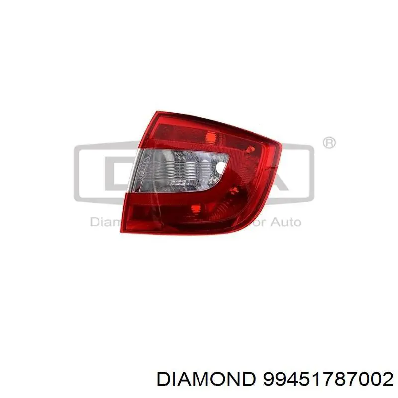 Купити 99451787002 Diamond/DPA Ліхтар заднього бампера, правий