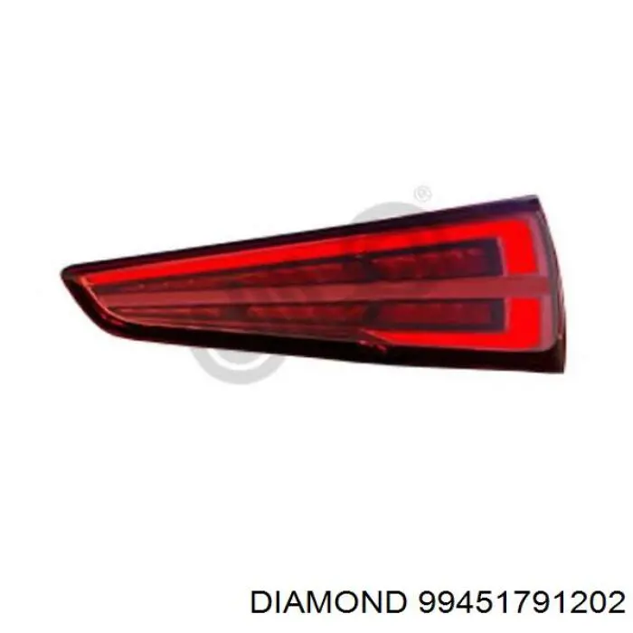 99451791202 Diamond/DPA Фара заднього бампера, правий