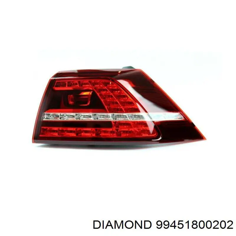 Ліхтар задній правий, зовнішній 5G0945208 Diamond/DPA