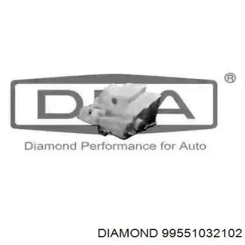 Бачок омивача лобового скла Diamond/DPA 99551032102 ціна, від 24.86 USD