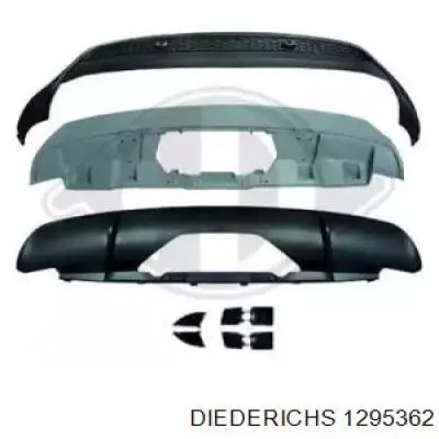 Бампер задній, нижня частина BMW 51122159360 ціна, від 335.50 USD